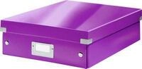 LEITZ&reg; Organisationsbox Click + Store, mittel, violett