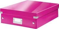 LEITZ&reg; Organisationsbox Click + Store, mittel, pink