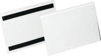 Etikettentasche Durable Hard Cover, magnetisch, scannertauglich, A5 quer,