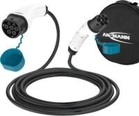 Autoladekabel Ansmann, f&uuml;r Elektroautos/Hybridautos, Anschluss Typ 2, 3-phasig,