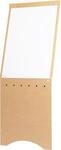 Flipchart Rocada RD-60 ECO, recycelbar, integrierter Griff, B 650 x H 950 mm, braun