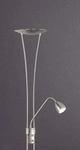 LED-Deckenfluter, nickel-matt