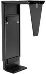 Fellowes CPU Halterung, verstellbar, bis 15 kg, offenes Rahmendesign, Stahl, schwarz