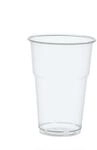 PLA Becher Papstar Pure, Volumen 0,4 l, nur f&uuml;r Kaltgetr&auml;nke, mit F&uuml;llstrich...