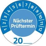 Avery Zweckform Pr&uuml;fplakette 7906 &bdquo;N&auml;chster Pr&uuml;ftermin&ldquo; 20__zum