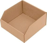 Sichtlagerkasten, L 200 x B 200 x H 100 mm, 3,5 L, 50 St&uuml;ck