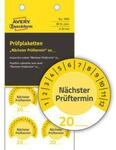 Avery Zweckform Pr&uuml;fplakette 7905 &bdquo;N&auml;chster Pr&uuml;ftermin&ldquo; 20__zum
