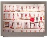 Projektionsboard f&uuml;r Modulares Whiteboardsystem Skin, 750 x 1150 mm