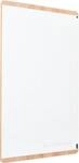 Whiteboard Rocada Natural Skinboard, magn.haftend, Hoch/Quer, Ablageschale, Stahl auf