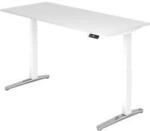 Schreibtisch TOPAS LINE, elektrisch h&ouml;henverstellbar, C-Fu&szlig;, B 1800 x T 800 x H