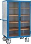 Kastenwagen Fetra 5793, bis 750 kg, abschlie&szlig;bare Fl&uuml;gelt&uuml;ren mit Sichtfenster, 4