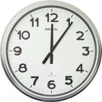 Funk Wanduhr Maul MAULride, rund, extragro&szlig;, f&uuml;r Innenr&auml;ume, arabische Zahlen,