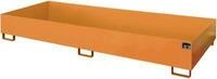Regalwanne Typ RW/RW 3300-2, ohne Gitterrost, orange RAL2000