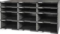 Exacompta MODULODOC EcoBlack Dokumentenablage 12 F&auml;cher (6x56/6x110 mm),