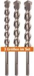 Hammerbohrer Projahn SDS-max ECO Set, in Kunststoff-Box, 3-tlg.