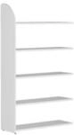 B&uuml;roregal Dante&reg;, Regalfeld, H 1900 x B 1000 mm, ohne R&uuml;ckwand, wei&szlig;