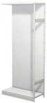 Leerregal PROGRESS 500 T, Anbaufeld, mit R&uuml;ckwand, H 2250 x B 960 x T 440 mm