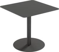 meet by Paperflow Outdoor-Tisch Cross, quadratisch, Tellerfu&szlig;, B 800 x T 800 x...