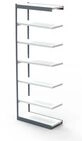 Stahlregal PROGRESS 2000, Regalfeld, ohne R&uuml;ckwand, H 2600 x B 750 x T 500 mm,