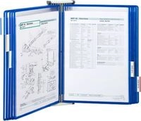 Tarifold Wandsichttafelsystem, Wandhalter, Metall + Sichttafeln, PVC, f&uuml;r DIN...