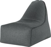 Sitzsack BOOGIE WOOGIE, Filzimitat, anthrazit , B 700 x T 1000 x H 800 mm