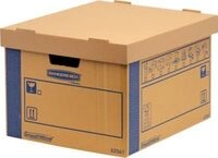Bankers Box Archivbox SmoothMove&trade; Prime FastFold&reg;, Volumen 47,5 l, vorgedruckte