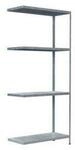 Steckregal im Baukastensystem, Anbauregal, 800 x 350 x 1800 mm, verzinkt