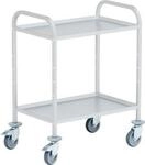 Servierwagen, Alu-Edelstahl, L 820 x B 565 x H 975 mm