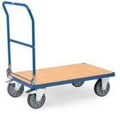 fetra&reg; Klappwagen, Ladefl&auml;che Holzwerkstoff, je 2 Lenk- & Bockrollen, 1000 x...