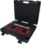 KS-Tools Audi und Seat Teleskop-Centerspanner-Satz f&uuml;r innenliegende Federn, 11-tlg