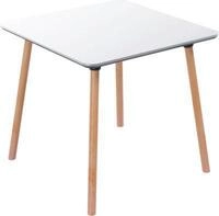 Bistrotisch Palomba, Quadrat, 4-Fu&szlig; Gestell aus Massivholz, B 800 x T 800 x H...