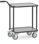 fetra Griffroller "Grey Edition", Stahl, anthrazitgrau, 2 Etagen, L 600 x B 450...