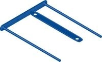 Archiv-Abheftb&uuml;gel Bankers Box BBD-Clip, mit 50 blanko Etiketten, 100 St&uuml;ck, blau