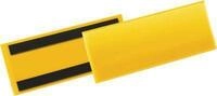 Etiketten- und Kennzeichnungstaschen B 210 x H 74 mm, 50 St&uuml;ck, gelb