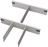 Trennstege-Set, f&uuml;r Rollcontainer & Standcontainer Breno, 4 x A4, 2 x A5 & 4 x A6,