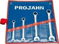 Projahn Maulringratschenschl&uuml;sselset, 4-teilig, SW 10-19 mm, CV-Stahl,...