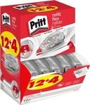 Korrekturroller Pritt Refill Flex, mit Nachf&uuml;ller, L 12 m x B 4,2 mm, 16er-Multipack
