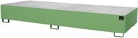 Bauer Regalwanne Typ RW/GR 3600-3, mit Gitterrost, gr&uuml;n RAL6011 134103