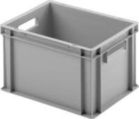 Ringoplast Kunststoffkasten Serie Unista M235, Durchfassgriffe, glatter Boden, L 400