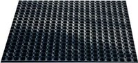 Gummi-Ringmatte EAZY CARE SCRUB, 1200 x 800 mm, schwarz
