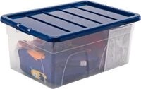 Aufbewahrungsbox Fellowes BANKERS BOX, Volumen 38 l, stapelbar, Deckel mit