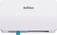 Satino Doppelrollen-Toilettenpapierspender, f&uuml;r bis zu 2 kleine oder...