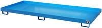 Regalwanne Typ RW/RW 3300-1, ohne Gitterrost, blau RAL5012
