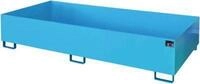 Regalwanne Typ RW/RW 2700-3, ohne Gitterrost, blau RAL5012