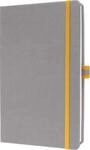 Sigel Notizbuch Linescape, 176 Seiten, DIN A5, 80 g/m&sup2;, kariert, Gummiband,