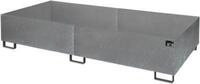 Regalwanne Typ RW/RW 2700-3, ohne Gitterrost, verzinkt