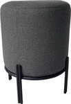 meet by Paperflow Hocker Nest, mit Schutzkappen, Polyester & Stahl, anthrazit