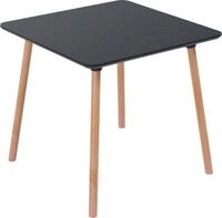 Bistrotisch Palomba, Quadrat, 4-Fu&szlig; Gestell aus Massivholz, B 800 x T 800 x H 750
