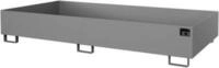 Regalwanne Typ RW/RW 2700-2, ohne Gitterrost, grau RAL7005