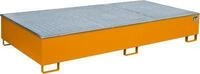 Bauer Regalwanne RW-GR 2700-3 PE, mit PE-Einsatz, mit Gitterrost, L 2665 x B...